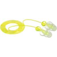 E-A-R Tri-Flange Reusable Earplugs, Corded, Bulk - Polybag, 26 dB NRR, One-Size Quali-T-Solutions