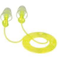 E-A-R Tri-Flange Reusable Earplugs, Corded, Bulk - Polybag, 26 dB NRR, One-Size Quali-T-Solutions