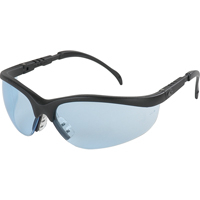 Lunettes de s&eacute;curit&eacute; Klondike, Lentille Bleu p&acirc;le, Anti-&eacute;gratignures, R&eacute;pond ou surpasse la norme CSA Z94.3 Quali-T-Solutions