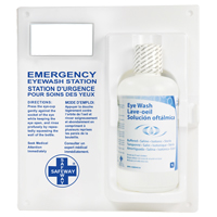 Eyewash Station - Single Station With Eyewash Solution Quali-T-Solutions