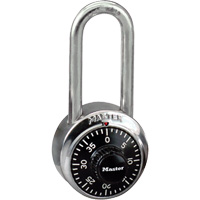 Padlock, Combination, Hardened Steel, 1-7/8" Width Quali-T-Solutions