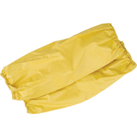 Manchettes jetables avec poignet &eacute;lastique, Longueur de 18", Polyester/PVC, Jaune Quali-T-Solutions