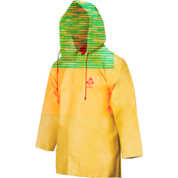 Neo-Slick Chemical & Acid Resistant Rain Jacket, 3X-Large, Yellow, Neoprene Quali-T-Solutions