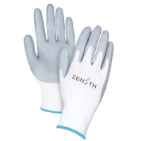 Gants l&eacute;gers enduits et respirants, 10/T-Grand, R&ecirc;vetement Mousse de nitrile, Calibre 13, Enveloppe en Polyester Quali-T-Solutions