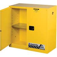 Armoires Sure-Grip EX pour produits inflammables, 30 gal., 2 Porte(s), 43" La x 44" h x 18" p Quali-T-Solutions