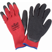 Coated Gloves, 9/Large, Rubber Latex Coating, 10 Gauge, Polyester/Cotton Shell Quali-T-Solutions
