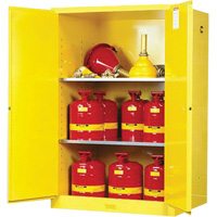 Armoires Sure-Grip EX pour produits inflammables, 90 gal., 2 Porte(s), 43" La x 65" h x 34" p Quali-T-Solutions