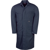 Lab Coats, Poly-Cotton, 40, Navy Blue Quali-T-Solutions