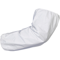 Manches Micromax, Longueur de 18", Microporeux, Blanc Quali-T-Solutions
