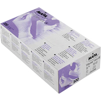 Gants en polym&egrave;re triple couche Trilites, Petit, Latex/N&eacute;opr&egrave;ne/Nitrile, 6 mils, Sans poudre, Mauve Quali-T-Solutions