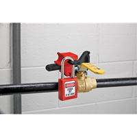 Seal Tight Handle-On Valve Lockouts, Ball Type Quali-T-Solutions