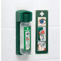 Support mural pour solution ophtalmique Cederroth Quali-T-Solutions