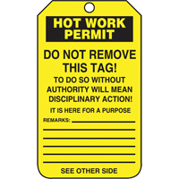 Inspection Tags, Cardstock, 3-1/8" W x 5-7/8" H, English Quali-T-Solutions