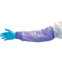 Manches l&eacute;g&egrave;res, Longueur de 18", Vinyle, Bleu Quali-T-Solutions