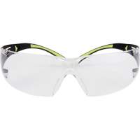 Lunettes de s&eacute;curit&eacute; SecureFit s&eacute;rie 400, Lentille Transparent, Antibu&eacute;e/Anti-&eacute;gratignures, ANSI Z87+/R&eacute;pond ou surpasse la norme CSA Z94.3 Quali-T-Solutions