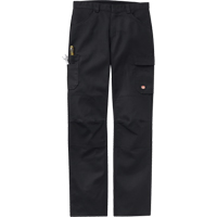 Pantalons performance pour atelier, Toile/Coton/Polyester, Noir, Taille 30, Entrejambe 37 Quali-T-Solutions