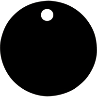 Blank Tags, Aluminum, 1.5" dia Quali-T-Solutions