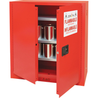 Armoire pour peintures et encres, 45 gal., 3 tablettes Quali-T-Solutions