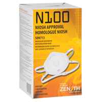 Particulate Respirator, N100, NIOSH Certified, Medium/Large Quali-T-Solutions