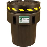 Baril de r&eacute;cup&eacute;ration Ultra-Recycled Overpack, 95 gal., Stationnaire Quali-T-Solutions