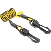 Coil Tool Tether, Coil, Dual Clip Quali-T-Solutions