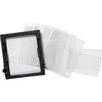 Jeu de plaques de s&eacute;curit&eacute; transparentes Insight Quali-T-Solutions