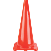 Traffic Cones, 28", Orange Quali-T-Solutions
