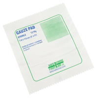Gauze , Pad, 3" L x 3" W, Sterile, Medical Device Class 1 Quali-T-Solutions