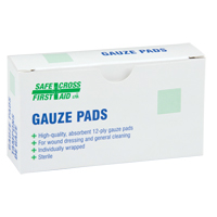 Gauze , Pad, 3" L x 3" W, Sterile, Medical Device Class 1 Quali-T-Solutions