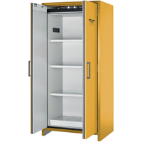 Armoire d'entreposage 90 minutes s&eacute;curitaire et conforme &agrave; la norme EN, 30 gal., 2 Porte(s), 35,16" La x 76,89" h x 24,21" p Quali-T-Solutions