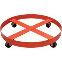 Socles roulants pour Poly-Collector, 27,5" dia. x 5,5" h Quali-T-Solutions