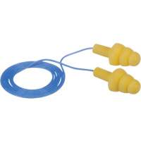 E-A-R Ultrafit Premolded Earplugs, Corded, Bulk - Polybag, 25 dB NRR, One-Size Quali-T-Solutions