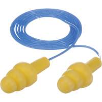 E-A-R Ultrafit Premolded Earplugs, Corded, Bulk - Polybag, 25 dB NRR, One-Size Quali-T-Solutions