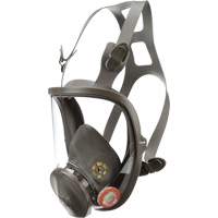 Respirateur r&eacute;utilisable &agrave; masque complet s&eacute;rie 6000, &eacute;lastom&egrave;re/Silicone/Thermoplastique, Moyen Quali-T-Solutions