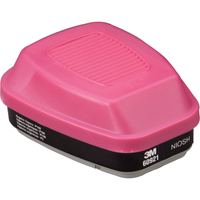 Cartouches pour respirateur s&eacute;rie 6000, Cartouche gaz/vapeur, Vapeurs organiques/P100 Quali-T-Solutions