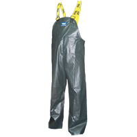 Journeyman&reg; Bib Pants, 4X-Large, Polyester/PVC, Green Quali-T-Solutions