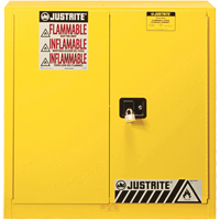 Armoire de s&eacute;curit&eacute; pour produits inflammables Ex Sure-Grip, 30 gal., 2 Porte(s), 36" La x 35" h x 24" p Quali-T-Solutions