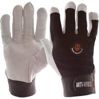 Gants antivibrations Air Glove, Taille Moyen, Paume Cuir perl&eacute; Quali-T-Solutions