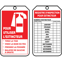 Safety Tags, Cardstock, 3-1/8" W x 5-7/8" H, French Quali-T-Solutions