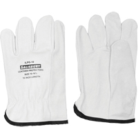 Salisbury  Leather Protector Gloves, Size 7, 10" L Quali-T-Solutions