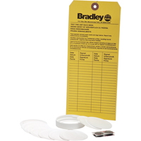 Recharge pour trousse d'inspection de douche oculaire portative Quali-T-Solutions