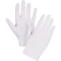 Gants d'inspection peu pelucheux, Nylon, Poignet &agrave; ourlet, Dames/T-petit Quali-T-Solutions
