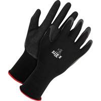 Gants enduits X-Site, Petit, R&ecirc;vetement Latex, Calibre 15, Enveloppe en Nylon Quali-T-Solutions
