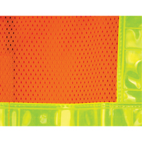 Veste de s&eacute;curit&eacute; pour la circulation d&eacute;tachable en cinq points, Orange haute visibilit&eacute;, Moyen, Polyester Quali-T-Solutions