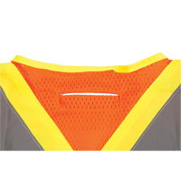 Veste d'arpenteur haute visibilit&eacute;, conforme &agrave; la CSA, Orange haute visibilit&eacute;, Moyen, Polyester Quali-T-Solutions