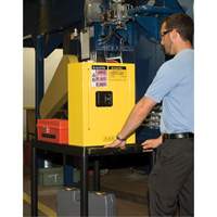 Mini-armoires de s&eacute;curit&eacute; Sure-Grip EX pour produits inflammables, 2 gal., 1 Porte(s), 17" La x 22" h x 8" p Quali-T-Solutions