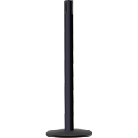 Syst&egrave;me Advance TensaBarrier - Poteau r&eacute;cepteur, Hauteur de 36", Noir Quali-T-Solutions