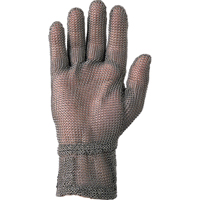 2" Cuff Mesh Glove, Size Small/7, Stainless Steel Shell, ANSI/ISEA 105 Level 5 Quali-T-Solutions