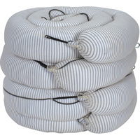 Barrage absorbant de premi&egrave;re qualit&eacute;, Universel, 10' lo x 8" la, Absorption 70 gal., 4 /pqt Quali-T-Solutions