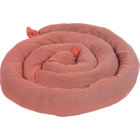 Sorbents Socks, Hazmat, 50 gal. Absorbancy, 3" W x 8' L, Pack of 15 Quali-T-Solutions